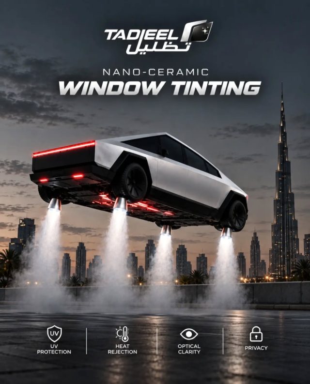 If cars are taking to the skies, window tinting must evolve with the future. 🚀
The future is changing. Tadleel is ready for takeoff. 🖤
إذا كانت السيارات تحلّق نحو السماء، فلا بد أن يواكب تظليل النوافذ المستقبل.
المستقبل يتغيّر، وتدليل مستعد للانطلاق. 🖤
🌐 www.tadleel.ae
✉️ tint@tadleel.ae
#Tadleel #FutureOfMobility #NanoCeramic #CarWindowTint #تظليل